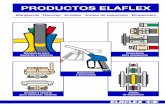 PRODUCTOS ELAFLEX · Mangueras para químicos y cisternas Acoples y racores para camiones cisterna Boquereles y accesorios. PTFE 50 . EN 12115 . SD . E E S D AL CLEAN . EN 12115.