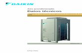 Aire acondicionado Datos técnicos - daikin.com.es · Aire acondicionado Datos técnicos Unidades de condensación para aplicaciones de tratamiento de aire (split) EEDES15-205 ERQ-AW1