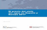 El precio del ciclo del agua en España y Europa 2017aca-web.gencat.cat/aca/documents/DocuWeb/estudis/... · serie de criterios y tipificaciones a fin y efecto de que el precio sea