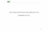 VII. MANIFIESTO DE IMPACTO AMBIENTALcatarina.udlap.mx/u_dl_a/tales/documentos/meiq/gutierrez_f_ma/... · Manifiesto de impacto ambiental, para una industria de fabricación de ...