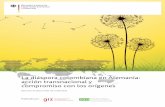 La diáspora colombiana en Alemania: acción transnacional y compromiso con … · BMUB Ministerio Federal de Medio Ambiente, Protección de la Naturaleza, Obras Públicas y Seguridad