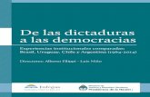 De las dictaduras a las democraciascecies.org/imagenes/edicion_611.pdf · De las dictaduras a las democracias PRESIDENCIA DE LA NACIÓN Dra. Cristina Fernández de Kirchner MINISTERIO
