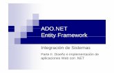 ADO NETADO.NET Entity Framework - SABIA-Groupsabia.tic.udc.es/docencia/is/docs/transparencias/[2010-04-09... · Diseños guiados por modelos de dominio (Domain Driven Design, DDD)