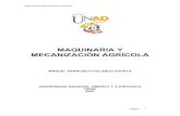 MAQUINARIA Y MECANIZACIÓN AGRÍCOLA - …roa.ult.edu.cu/bitstream/123456789/3535/1/maquinaria y mecanizacion... · destrezas en el uso de maquinaria agrícola, su mantenimiento y