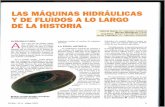 LAS MAQUINAS HIDRAULICAS Y DE FLUIDOS A LO …1997\Mayo\1770DYNAINDEX.… · LAS MÃQUINAS HIDRÁULICAS Y DE FLUIDOS A LO LARGO DE LA HISTORIA Gabriel Ibarra, Dr. Ingeniero Industrial