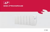 La Serie SAHARA de Radiadores S&P, incorpora … · EMI - PROGRAM La gama de emisores de termofluido EMI-PROGRAM de S&P, incorpora aceite ... la caratula de control. Seguidamente