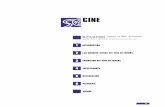 CINE - anuariossgae.com · El cine en nuestro país sigue el estimulante crecimiento iniciado en el año 2014, y observamos que para el año 2015 todos sus indicadores continúan
