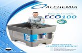 Estación de lavado ECO100 - alchemia.biz€¦ · VERSÁTIL AL 100% SIMPLE MANTENIMIENTO Los materiales con los que ECO100 ha sido construida permiten una veloz y eficaz limpieza
