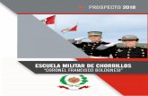 ESCUELA MILITAR DE CHORRILLOS · institución del país que forma líderes militares, ... desarrollo de destrezas físicas, estrategias y tácticas al servicio de nuestro glorioso
