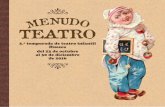 2.ª temporada de teatro infantil Huesca del 23 de … · cargado de historias verosímilmente inverosímiles, en el que música, poesía y cuentos se mezclan en el escenario de una