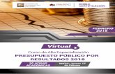 Presupuesto Público por Resultados XV copia - …ipappg.edu.pe/curso/pdf/ppr.pdf · Presupuesto Público por Resultados 2018 IPAPPG Instituto Peruano de Asuntos Públicos, Política
