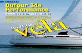 A BORDO Dufour 34e Performance - …media.nautibarcos.com/pruebas/pdf/dufour34eperformance_74.pdf · Programa crucero/regata Eslora total 10,60 m ... Timón de caña no ... del pasillo