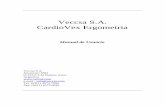 Veccsa S.A. CardioVex Ergometria · navegar en el informe mediante diferentes modos de visualización con el formato de página completa, de ancho de la página, tamaño original