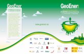  · del sector de la energía ... • “Empleo de la geotermia para la mejora integral de la eficiencia de la energía solar ... “Aprovechamiento energético de ...