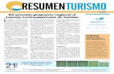 rd presenta propuesta regional al consejo …infocicom.com/informes/turismo/tr10112013.pdf · de los programas y actividades de Fe- ... turísticos del SITCA. También, se planteó