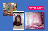 ARCO DE GLOBOS · pack cumpleaÑos arco de globos + photocall + piÑata + bolsitas para chuches + decoracion mesa principal +