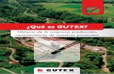 ¿Qué es GUTEX?€¦ · pasó a la utilización de fueloil como combustible. ... Es un recurso natural renovable con so-bresalientes propiedades térmicas que producen un excelente