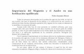Importancia del Magnesio y el Azufre en una …traderargentina.com.ar/Papa.pdf · Importancia del Magnesio y el Azufre en una fertilización equilibrada Pedro Summers Rivero Todas