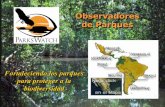 Fortaleciendo los parques para proteger a la biodiversidadoas.org/dsd/AAPAD2/Workshops/Panama/VivianaSalasParkswatch.pdf · biodiversidad Observadores de Parques ... Publicidad a