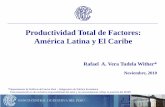 Productividad Total de Factores: América Latina y El … · Ecuador Argentina Uruguay ... Ajuste por desempleo y / o tasa de utilización del capital ... PERU,1960 -2007 (puntos