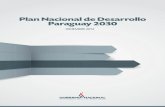 Plan Nacional de Desarrollo Paraguay 2030 · Estrategia 1.4 – Hábitat adecuado y sostenible 48 Objetivos 48 ... Estrategia 2.3 − Regionalización y diversificación productiva