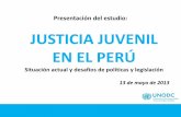 Presentación del estudio: JUSTICIA JUVENIL EN EL … · Gráfico 1: Participación en justicia juvenil según ... año 2. Durante el 2009, el 1,5% de la población nacional de adolescentes