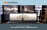 “USO BÁSICO DEL ORDENADOR” - Gobierno de Aragón · 2.3 Mis Documentos, ... Mi PC, Windows XP profesional Podríamos definir la herramienta de Mi PC como el acceso al cerebro