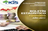 ÍNDICE - Instituto Guatemalteco de Seguridad Social IGSS · 3 ÍNDICE Capítulo I Datos Financieros del IGSS Balance General del IGSS (Activo – Pasivo) Cuadro 1-6 7 Adeudo del