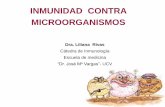 INMUNIDAD CONTRA MICROORGANISMOS - … · Inmunidad contra Virus: a) Características generales b) Mecanismos de la Inmunidad Innata y Adaptativa d) Mecanismos de Evasión. Infección