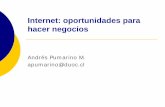 Andrés Pumarino M. apumarino@duoc · La evolución de internet La historia de internet ha estado marcada por grandes cambios en corto tiempo