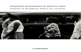 Fotografías documentales de América Latina - …juannaranjo.eu/wp-content/uploads/2018/02/fotografias-documentales... · Salón Cortes, Hotel Palace (W estin P al c ) Plaza de las