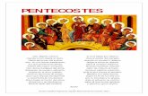 PENTECOSTES - accioncatolica.org.ar · misionera! ♦ “El carisma de la Acción Católica es el carisma de la misma Iglesia encarnada entrañablemente en el hoy y en el aquí de