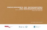 INDICADORES DE DESEMPEÑO EN MICROSEGUROS · ADA asbl publica esta segunda versión de Indicadores de desempeño en microseguros, cuya producción ha contado con el apoyo de la Cooperación