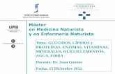 Máster en Medicina Naturista y en Enfermería Naturistapresencial.campuscec.es/Upload/Documents/8/1/813.pdf · •CASTAÑAS (45%). ... fermentado, son Aceites de Acidez alta (más