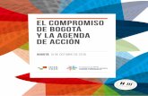 EL COMPROMISO DE BOGOTÁ Y LA AGENDA DE … · Por lo tanto, presentamos el Compromiso de Bogotá, que se apoya en nuestro Manifiesto para la Ciudad de 2030, en las consultas globales