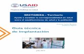 Gualberto Segovia Guía técnica de implantación - Gestión en …gestionensalud.medicina.unmsm.edu.pe/wp-content/uploads/2015/09/... · determinados y con participación de la comunidad.