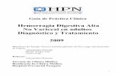 Hemorragia Digestiva Alta No Variceal en adultos ...€¦ · 1 Guía de Práctica Clínica Hemorragia Digestiva Alta No Variceal en adultos Diagnóstico y Tratamiento 2009 Miembros