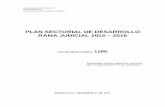PLAN SECTORIAL DE DESARROLLO RAMA JUDICIAL … · 2.1.5.2. Política: Fortalecimiento de la Iniciativa Legislativa ... 2.2.1.1. Estructura Orgánica y Funcional de la Rama Judicial