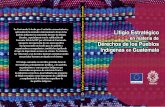 Litigio Estratégico - ODHAG · Estado de Guatemala el 19 de mayo de 1,988, representa un avance significativo en el desarrollo de la doctrina de los Derechos Humanos, al recoger