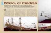 Wasa, el modelo - Bienvenido a Naval Model · En mi trayectoria como mo-delista he construido mode-los artesanales, he montado ... la madera un grueso ligera-mente superior a los