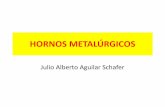 HORNOS METALÚRGICOS - Bibliotecabiblio3.url.edu.gt/Libros/2013/cmI/10-Hornos_industriales.pdf · Reducción de pérdidas térmicas hacia el exterior por aumento de la sección y