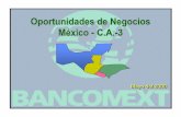 Oportunidades de Negocios M©xico - C.A.-3M©xico - fec- M ©xico -C.A.-3 ... M©xico es socio comercial