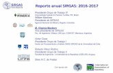 Reporte anual SIRGAS: 2016-2017 - Home | Sistema de ... · que se sustenten las infraestructuras de datos espaciales de la región Desarrollar capacidades y generar un espacio de
