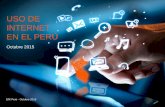 GfK Uso de Internet · Uso de Internet de cada grupo de edad El segmento más joven (18-24) es el que más utiliza Internet, representando al 31% de los peruanos mayores de …