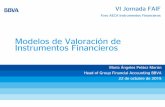 Modelos de Valoración de Instrumentos Financieros - … · El nuevo foco de la contabilidad debe ser: Función transversal Políticas & Procedimientos Gobernanza & ... Caso IFRS-13: