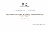 EL ESTADO DE LA POBREZA · EL ESTADO DE LA POBREZA 5º INFORME Seguimiento del indicador de riesgo de pobreza y exclusión social en España 2009-2014 EAPN-ESPAÑA Octubre de 2015