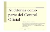 Auditorias como parte del Control Oficial - Jornadas Avesa Auditorias A.Alcol… · autocontrol basado en el análisis de peligros y puntos de control crítico (APPCC) (2004) Formulario