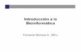 bioinfo_sesion1.pdf - Departamento de Electrónica y ...cic.puj.edu.co/wiki/lib/exe/fetch.php?media=materias:bioinfo... · El proyecto genoma y la era post-genómica. •! Nuevas