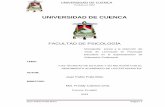 UNIVERSIDAD DE CUENCA - dspace.ucuenca.edu.ecdspace.ucuenca.edu.ec/bitstream/123456789/3386/1/Tesis.pdf · esquema de acuerdo a las necesidades del tema que se trabaja. En la clasificación