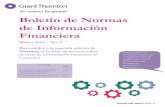 Boletín de Normas de Información Financiera Febrero … · normas de información financiera en Colombia ... derivadas en el proceso de convergencia a NIIF, en el momento ... Implementación
